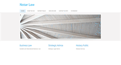 Desktop Screenshot of notarlaw.com
